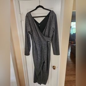 Sparkly Silver Au Fond Jumpsuit